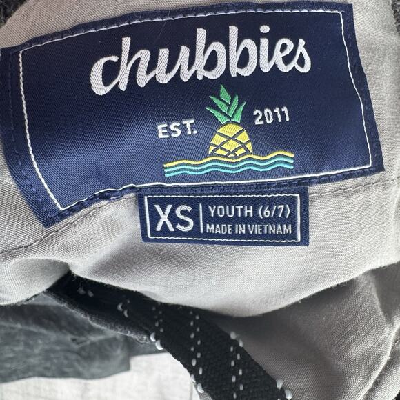 Chubbies Boys Howler Moon Performance Polo + Short SET Size XS 6/7 Neon Orange - Picture 4 of 6